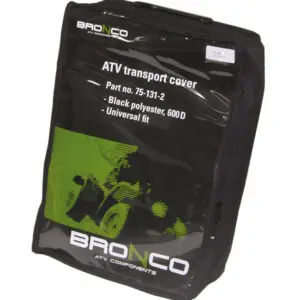 Bronco Suojapeite XL ATV musta 600D