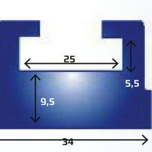 Kimpex Liukukisko Yamaha 68″ Valk 84-0227-12