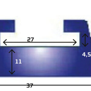 Kimpex Liukukisko BRP 68″ Valk 84-0244-12