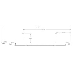 Sno-X Ripper Four Ohjausrauta pari Ski doo/Lynx 4″ Kovametalli