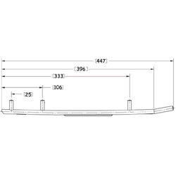 Sno-X Defender Ohjausrauta pari Lynx vm. 86-00