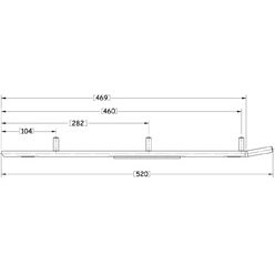 Sno-X Ripper Four Ohjausrauta pari Ski Doo vm. 88-94 4″ Kovametalli
