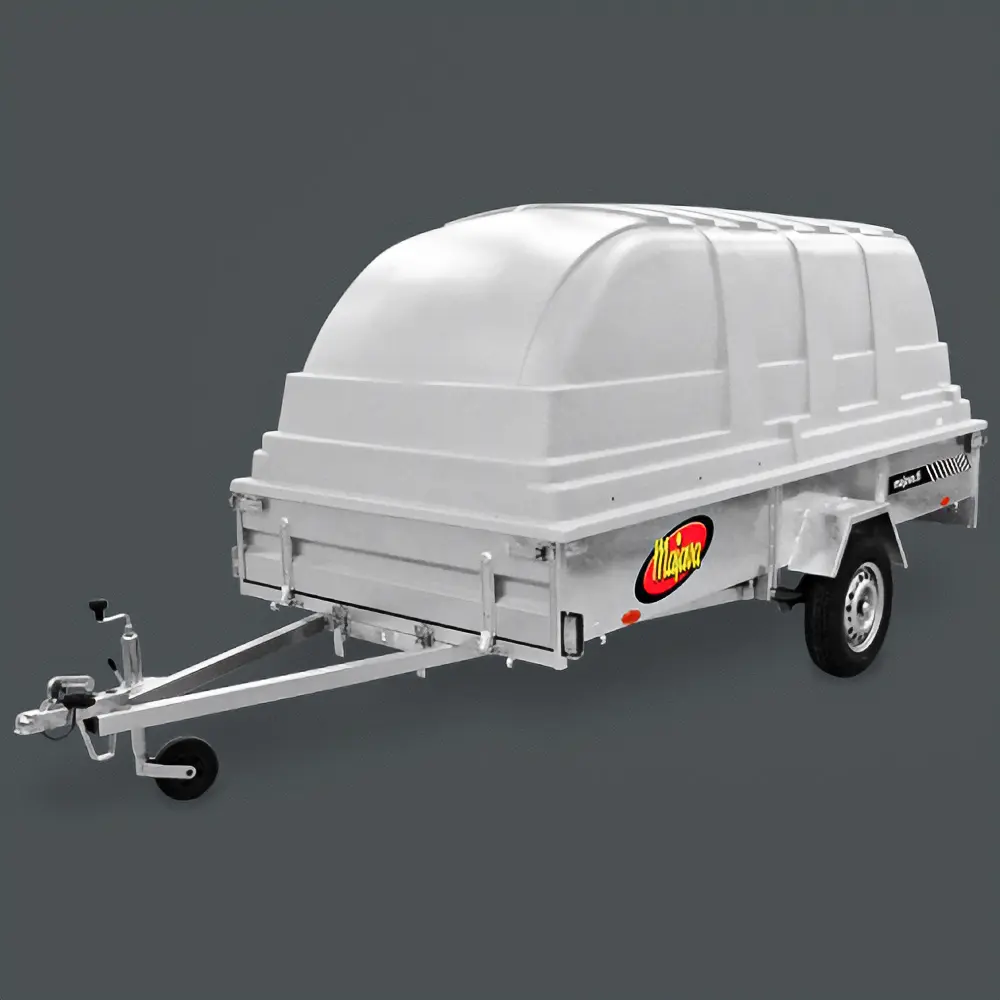 Peräkärry Majava M 5035 LJ kuomulla