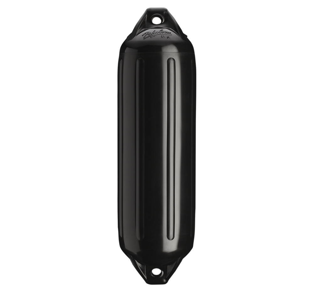 Polyform US fender NF 5 musta 22.6 x 68.1 cm 116-49300-31005