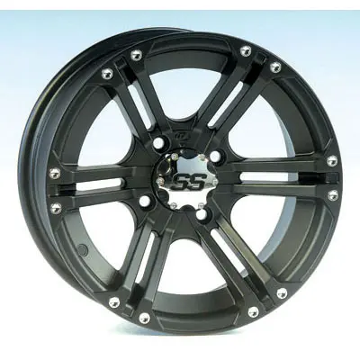 ITP SS212 12x7 4/156 4+3 MAT BLACK