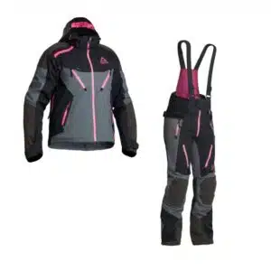 Amoq naisten kelkkapuku Orbit musta / harmaa / pinkki