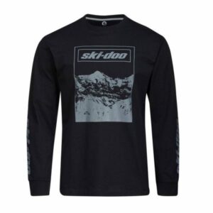 Miesten pitkähihainen t-paita Ski-Doo Summit musta (2022)