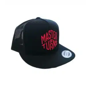 Lippalakki Master Of Turns punainen / musta