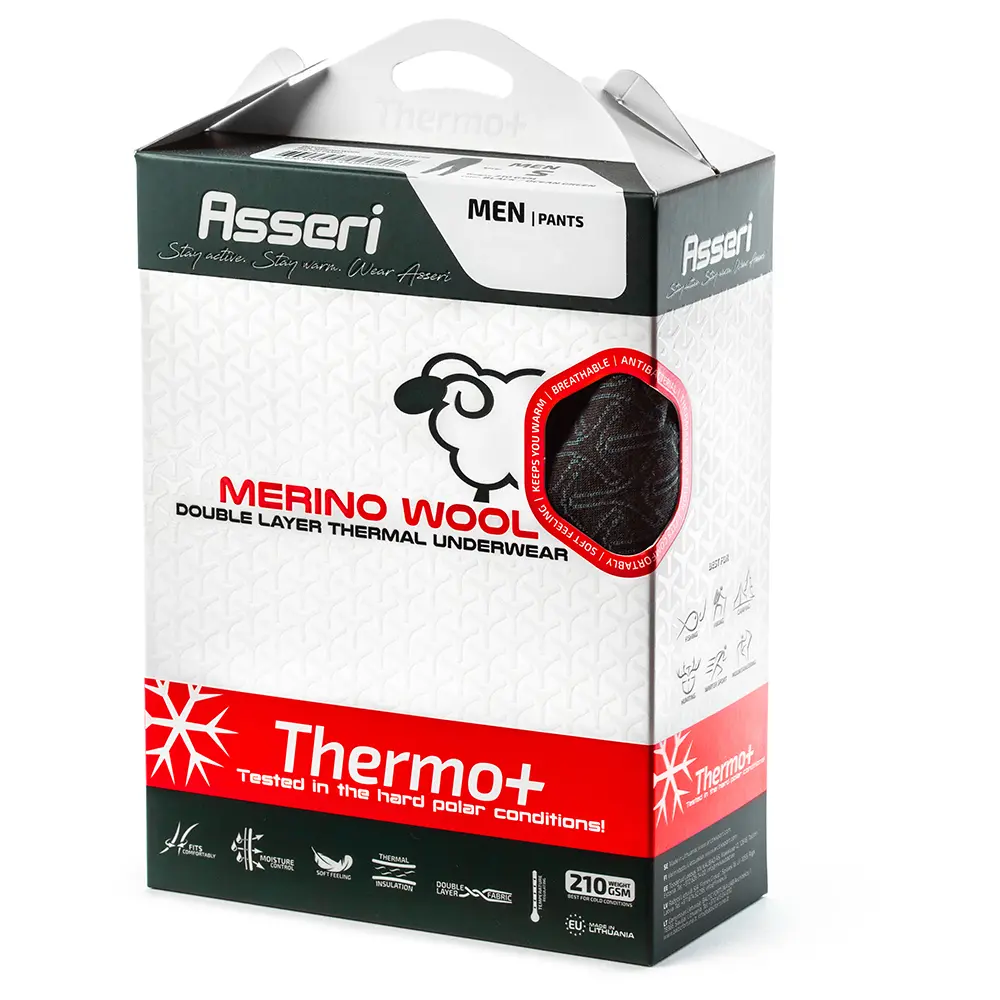 Miesten merinovilla aluspaita Thermo+ - Image 2