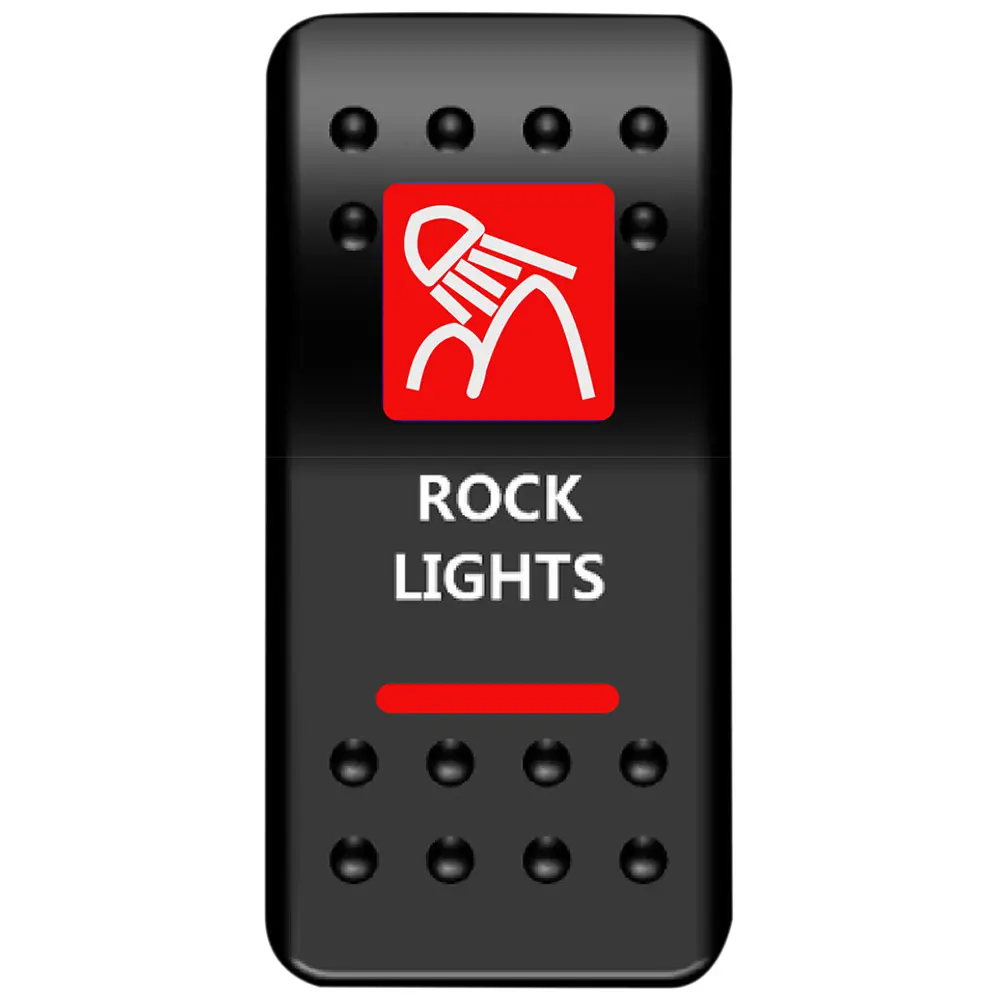 Valokatkaisin taustavalolla mönkijään