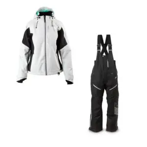 509 naisten kelkkapuku Range, vaaleanharmaa