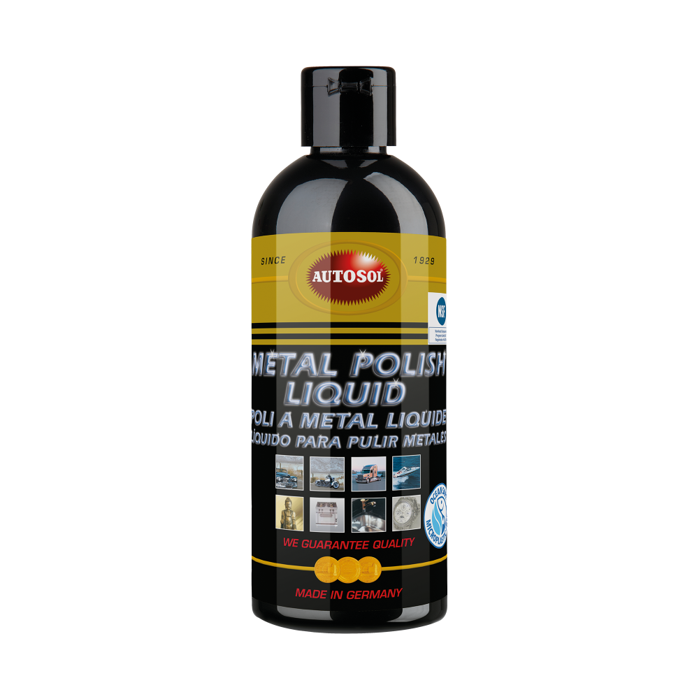 Autosol Metal Polish liquid 250ml Motocafe