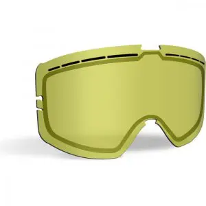 Linssi 509 Kingpin kelkkalaseihin, polarisoitu keltainen