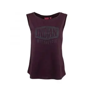 Indian naisten tank-toppi, Maroon