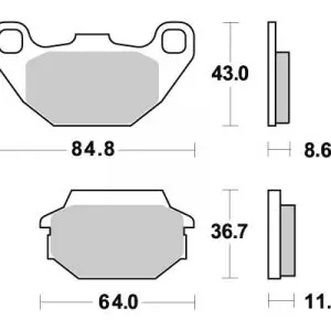 154HF SBS jarrupalat Ceramic (749HF)