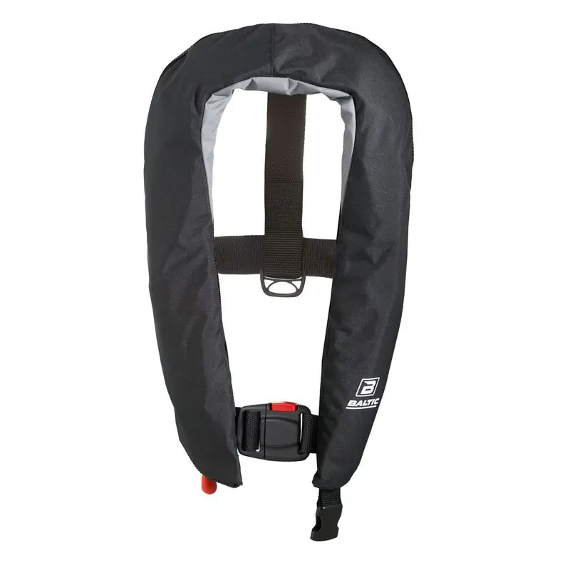 Baltic Breeze auto ilmatäytteinen pelastusliivi 40-150kg, musta