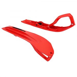 Blade XC+ punainen suksipari Ski-Doo / Lynx moottorikelkkaan – BRP 860202498