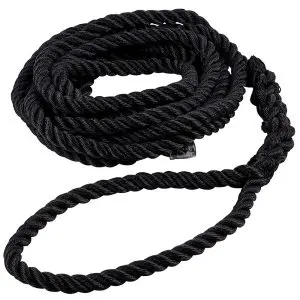 Kiinnitysköysi 10 mm 6 m Qvarken Classic musta