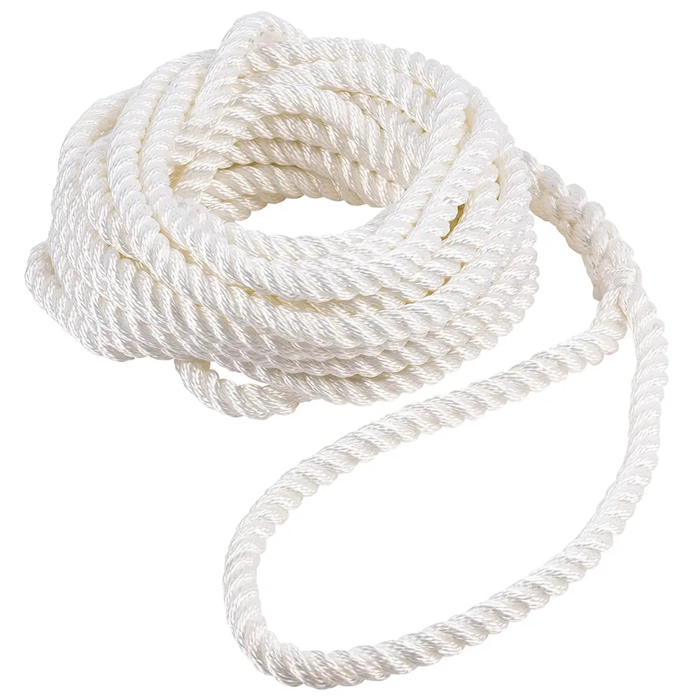 Kiinnitysköysi 12 mm 6 m Qvarken Classic valkoinen