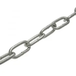 Qvarken ketju 10 mm DIN 763 galvanoitu