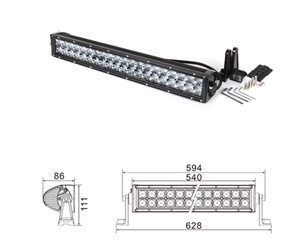 Kinwons Led Kaukovalopaneeli 10-32V 120W
