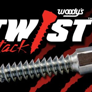 Woody´s 32mm Attack Carbide Nastaruuvi 100st +asenn. työkalu.