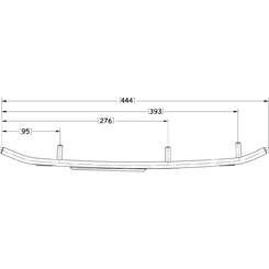 Sno-X Ripper Four Ohjari pari 4″ Kovametalli