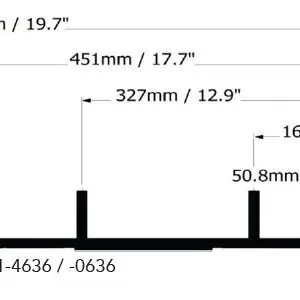 Sno-X Defender Ohjausrauta pari Yamaha
