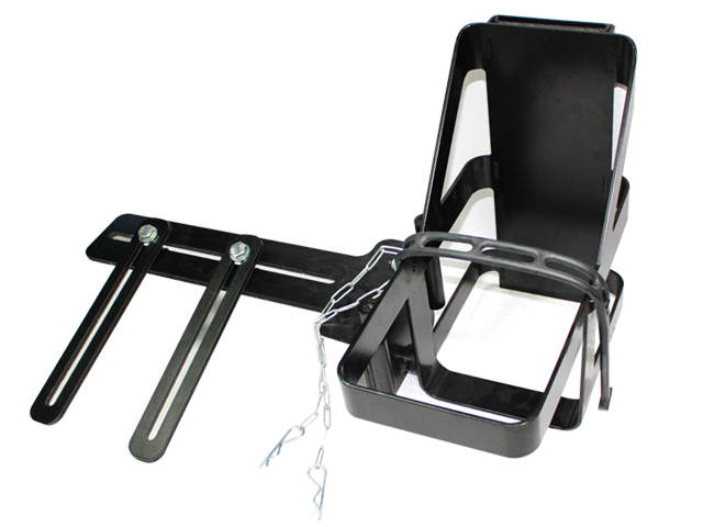 Bronco Moottorisahan ja Jerrykannun pidike mönkijään