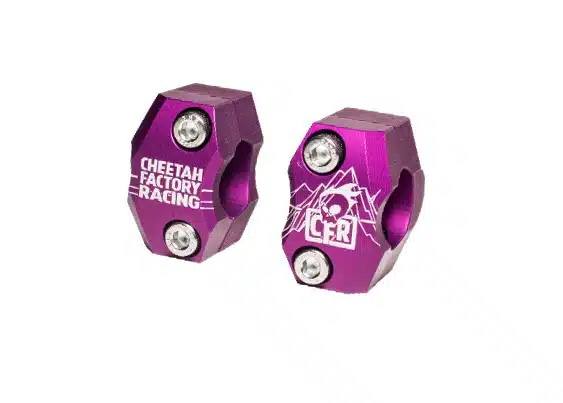 CFR 7/8" to 1 1/8" Ylikoon ohjaustangon adapteri Liila