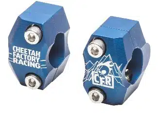CFR 7/8" to 1 1/8" Ylikoon ohjaustangon adapteri Sininen