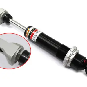 Sno-X Telaston kaasuiskunvaimentaja, taka Ski-Doo