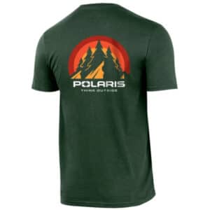 Polaris t-paita Forest Graphic, metsänvihreä