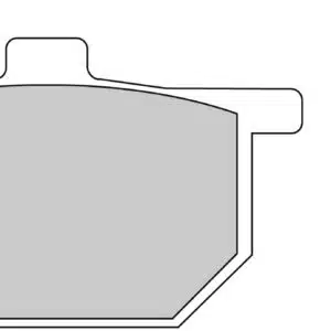 FERODO FDB247 BRAKE PADS ORGANIC PLATINUM