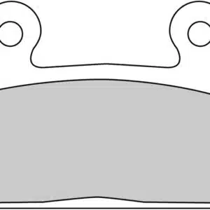 FERODO FDB452 BRAKE PADS ORGANIC PLATINUM