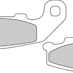 FERODO FDB508 BRAKE PADS ORGANIC PLATINUM