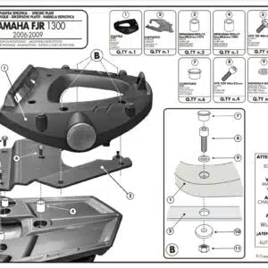 Kappa takalaukun kiinnitysteline K228M