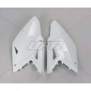 UFO SUZUKI RMZ450 SIDE PANELS WHITE