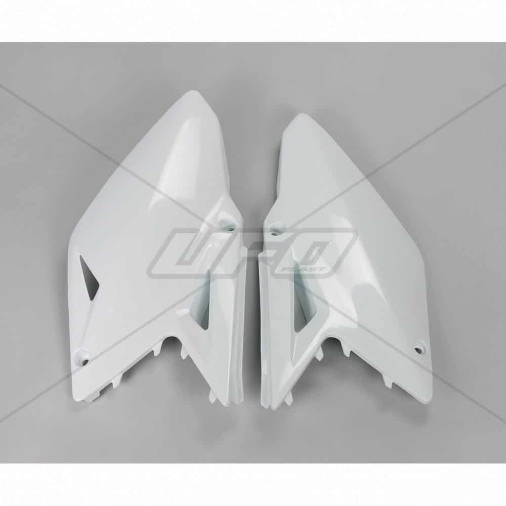 UFO SUZUKI RMZ450 SIDE PANELS WHITE