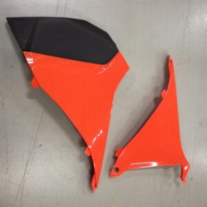 UFO KTM SX 125, 150, 250/SX-F 250, 350, 450 EXC AIR BOX COVER SX2011 ORANGE