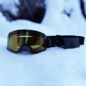 Amoq lämmitettävät ajolasit Vision Vent+, keltainen magneettilinssi