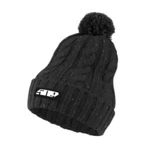 509 pipo Fleck Bom Beanie, musta