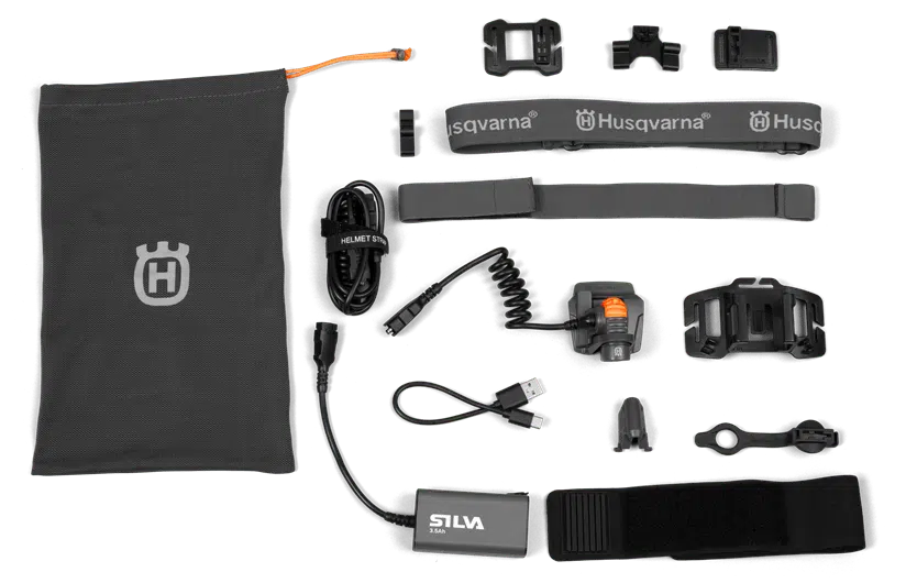 Husqvarna HL 1200 akkukäyttöinen kypärälamppu - Image 2