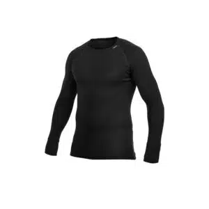 Woolpower Crewneck Merino aluspaita musta XS