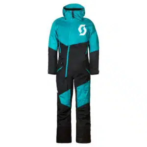Scott Monosuit Naisten Back-X Dryo musta/sininen XL