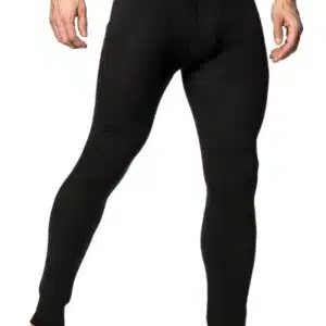 Woolpower Long Johns with Fly 200 musta XL