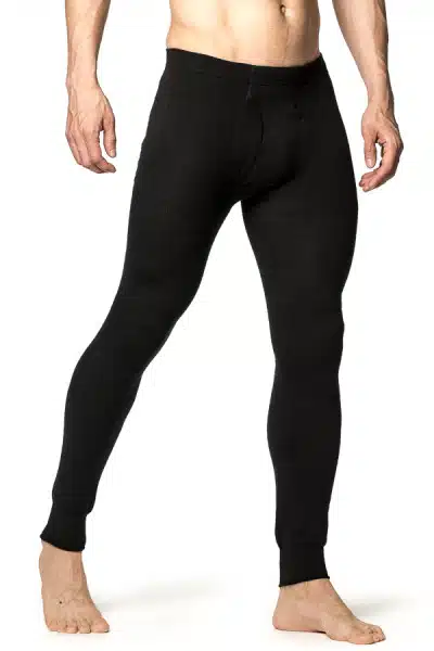 Woolpower Long Johns with Fly 200 musta L