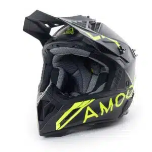 AMOQ Kelkkakypärä Friction MIPS Carbon Musta / Hi-Vis