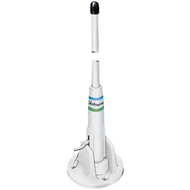 Shakespeare 4350 lasikuitu AM/FM antenni, valkoinen 115-502-005