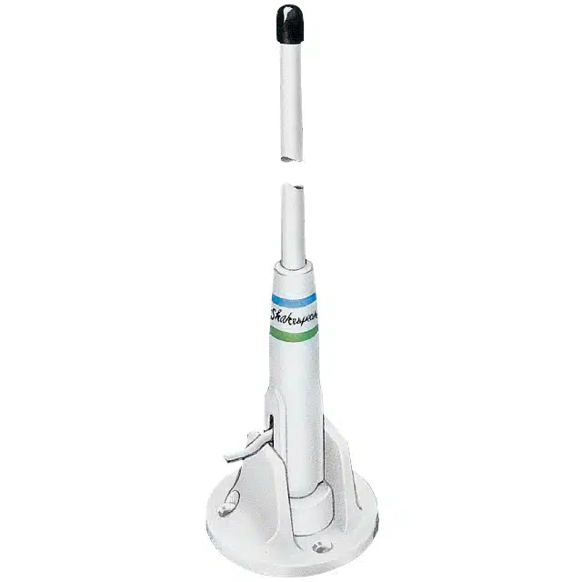 Shakespeare 4350 lasikuitu AM/FM antenni, valkoinen 115-502-005